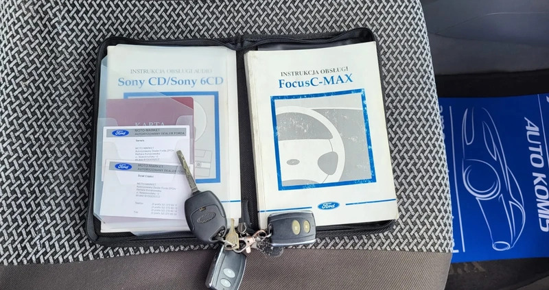 Ford Focus C-Max cena 11900 przebieg: 275000, rok produkcji 2004 z Ustrzyki Dolne małe 352